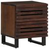Nightstands 2 Pcs. 40x34x46 Cm Solid Mango Wood