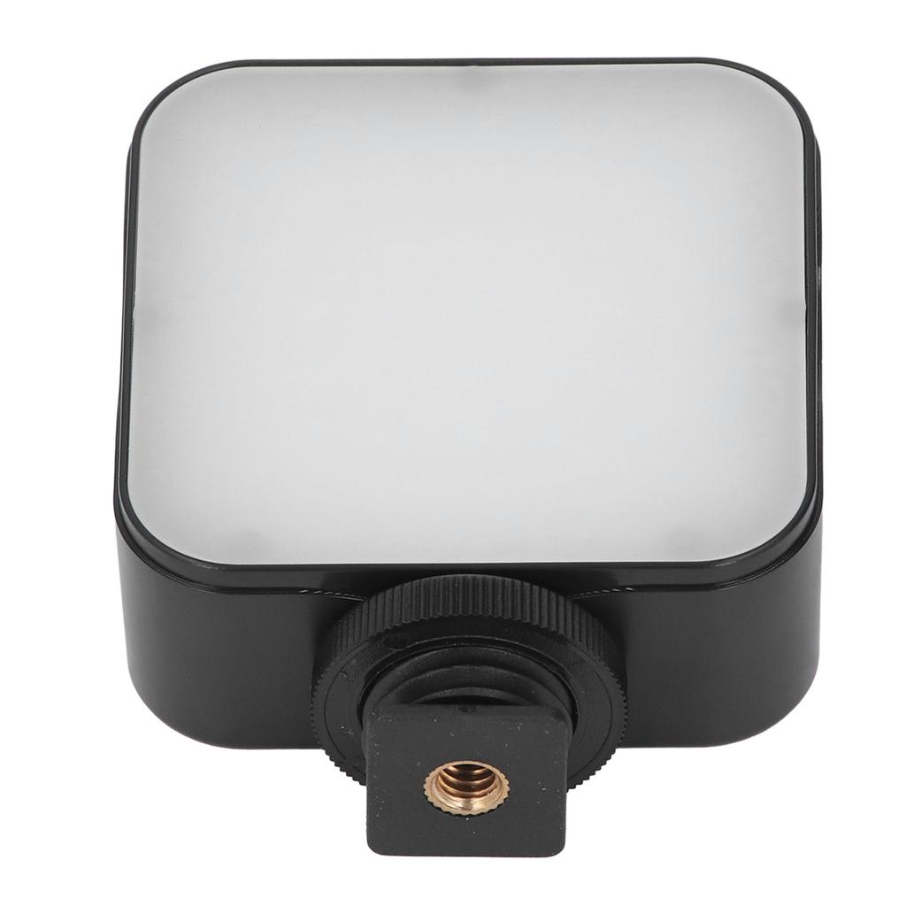 LED Video Light On Camera 6500K 49LEDs Pocket Portable Photography Lighting for Live Streaming