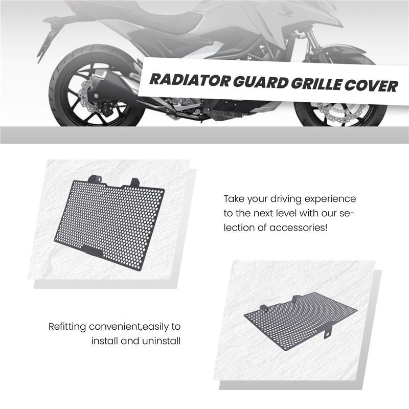 ABLZ-For HONDA NC750X NC 750X NC750 X   Radiator Guard Grille Cover Radiator Protection Cover Motorcycle Accessories