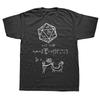 Nieuwigheid Kerker Dragon T Shirts Grafische Streetwear Korte Mouw Heb Een Plan D20 Dobbelstenen Rollenspel Dnd T-Shirt Mannen