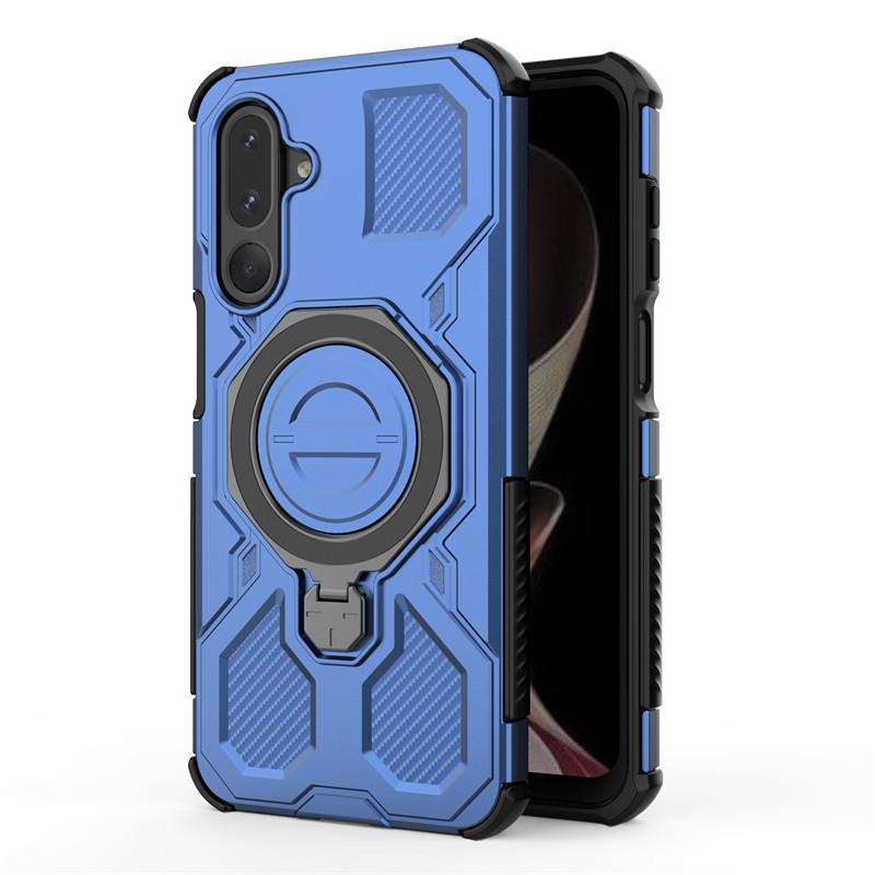 For Samsung Galaxy M36 Case Samsung M36 5G Cover Holder Magnetic Wireless Charging Protective Phone Cases For Samsung M36 Funda
