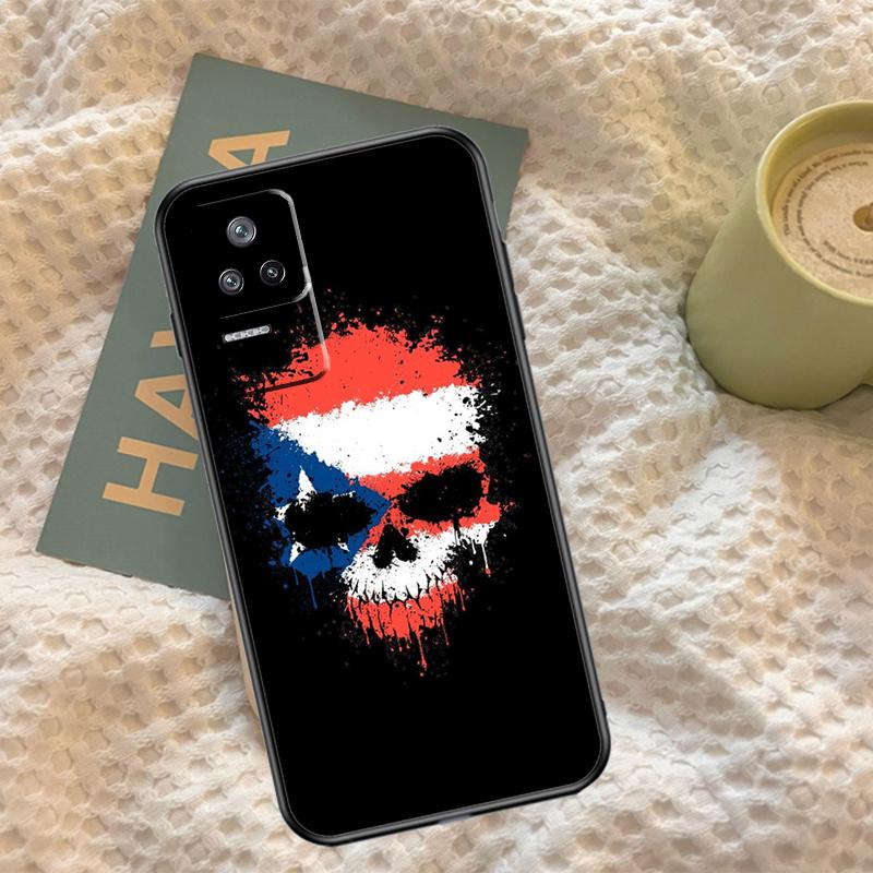 Puerto Rico Flagge Hülle Für Xiaomi 14T Pro 11T 12T 13T 13 14 15 Ultra POCO X7 Pro X3 X5 X6 M6 F5 F6 Pro Abdeckung