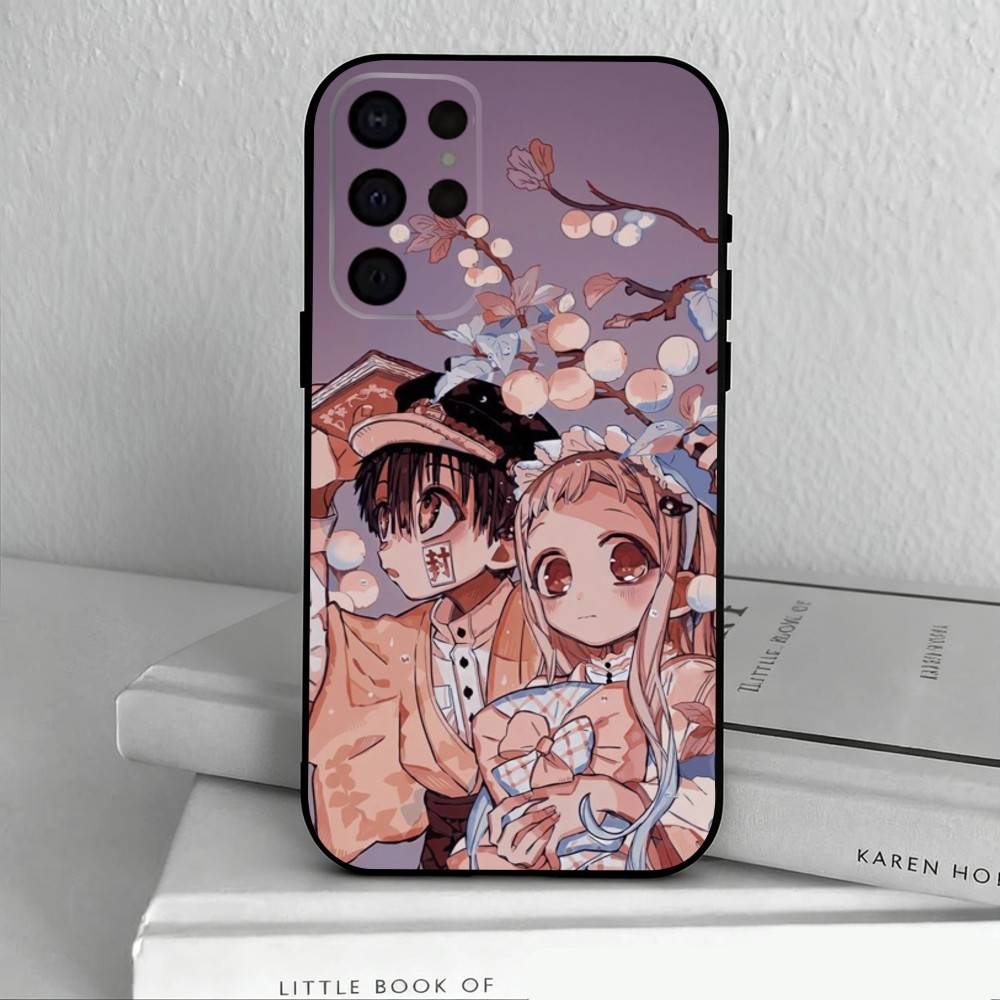 Campus Manga Toilet-Bound Hanako-kun Phone Case For Samsung S25,S24,S21,S22,S23,S30,Ultra,S20,Plus,Others Soft Black Cover