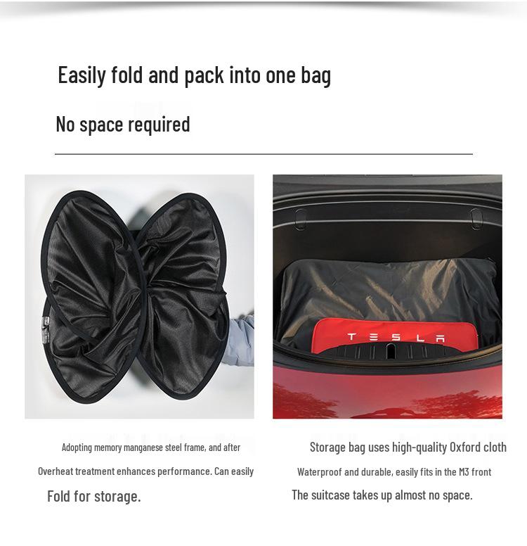 Tenda parasole per Tesla Model 3 (Edizione Starlight, 2022) - Tendalino per tettuccio apribile