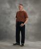 Beulonseun 9Oz Usa Cotton Tubular Tee Orange Red
