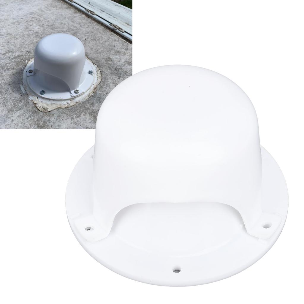 RV Plumbing Vent Odor Resistant Easy Installation Roof Vent Cover for Trailer Motorhome Campervan