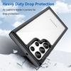 For Cover Samsung Galaxy S22 Ultra Case Samsung S22 Ultra Capas Clear Transparent Colour Fundas Samsung S23 S22 Plus Ultra Cover