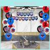 Decoraciones de Cumpleaños Completas de Poppy Playtime Huggy Wuggy Con Globos Y Adornos Para Pastel