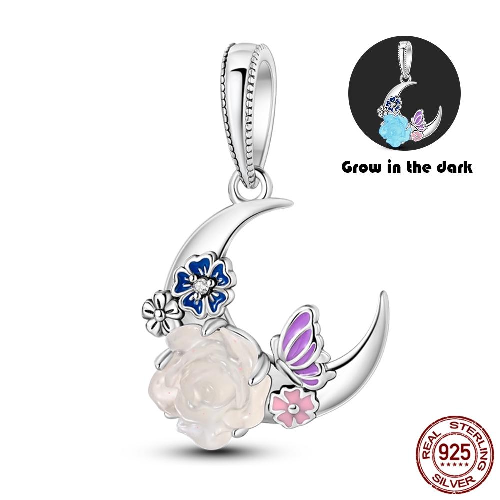 New Incopper Charms Luminous Firefly Stars Charm Fit Originalbracelets Pendants For Women Beads Diy Party Jewelry