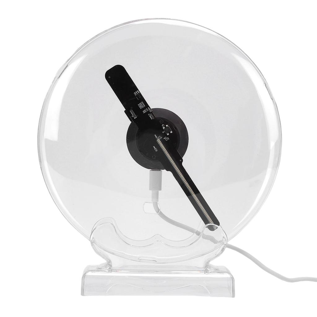3D Hologram Fan Remote Control Advertising Display 3D Hologram Projector with 80 LED Bead Bluetooth Speaker for Commercial Store