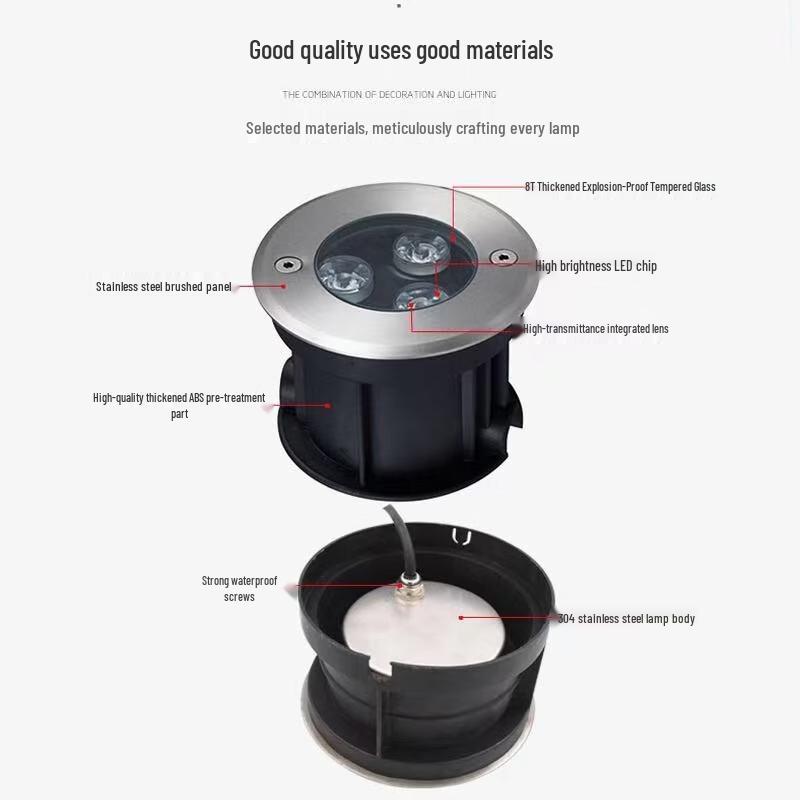Meng Pao 36W LED Underwater Buried Light