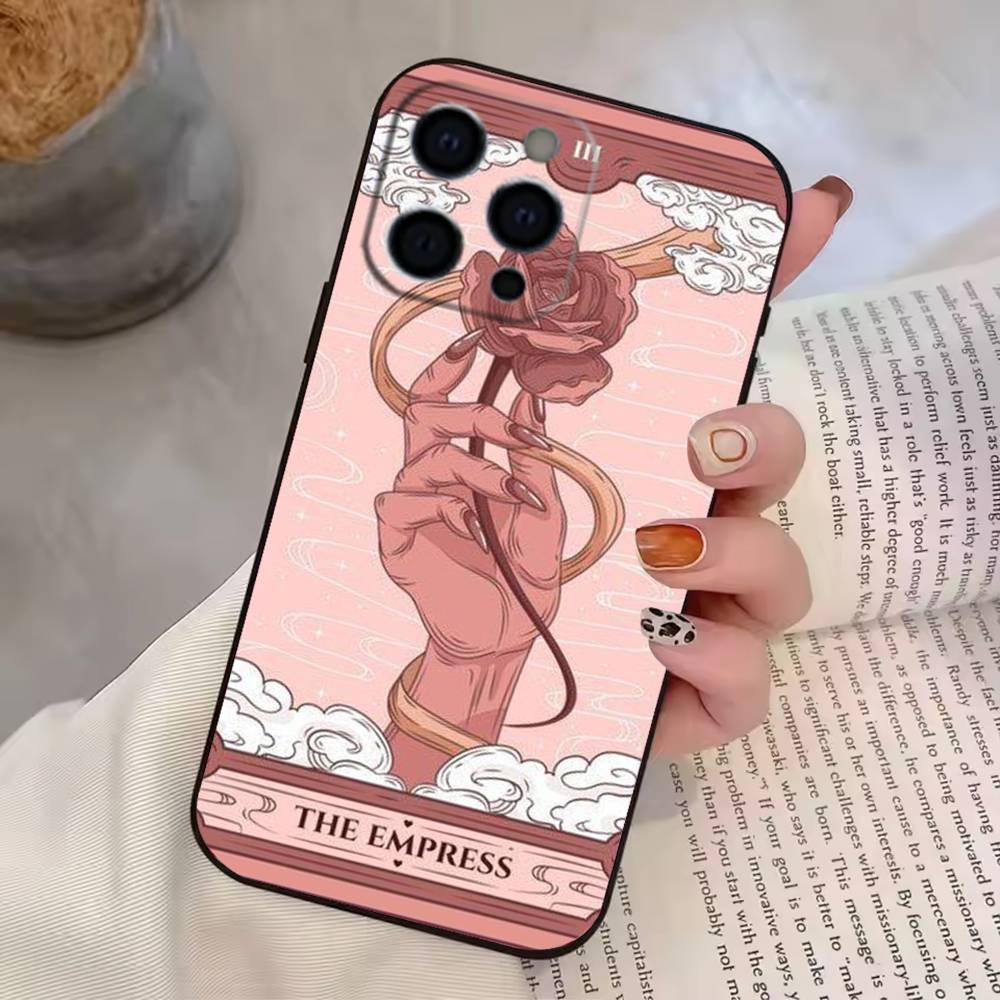 Moon Star S-Sun Tarot   Phone Case Silicone Soft For IPhone 17 16 15 14 13 12 11 X XR Plus Pro Max Plus
