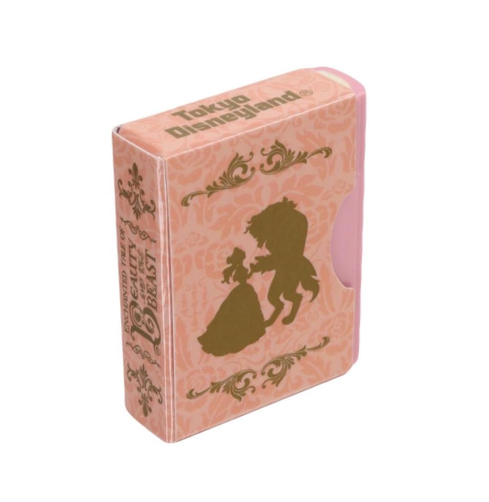 Beauty and the Beast stationery set for Tokyo Disney New Fantasyland 4-piece book-shaped Disneyland, Resort, TDR, area.