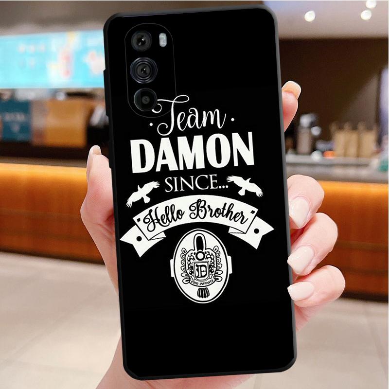 Vampire Diaries Damon Phone Case For Motorola Moto G Stylus 5G G Play G Power G 5G G Pure 2023 2024 E20 E22 E22i E32 E40 E13