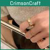 Stylish Shell Heart Ring For Women With Elegant Geometric Design And Adjustable Size