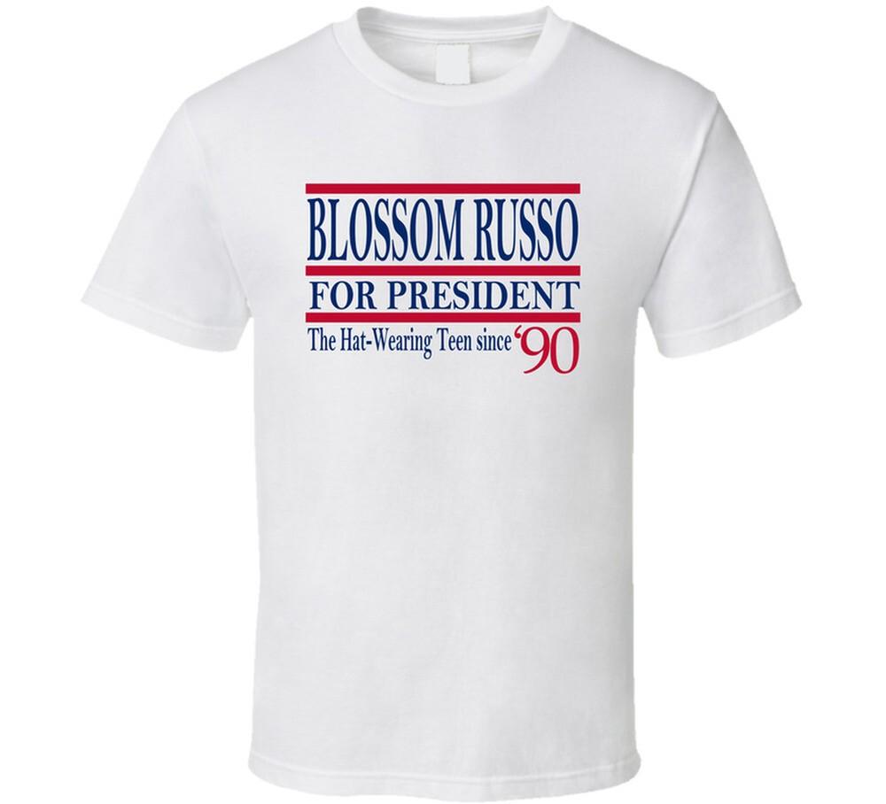 Blossom Russo For President The Hat-wearing Teen Since 1990 Tv Fan T Shirt