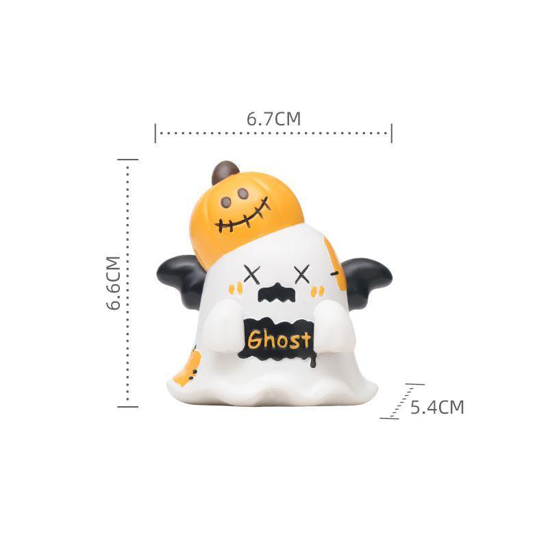 Christmas Cute Ghost Ornament Creative Desktop Decoration Emotional Stability Artifact April Fool's Day Gift for Friends