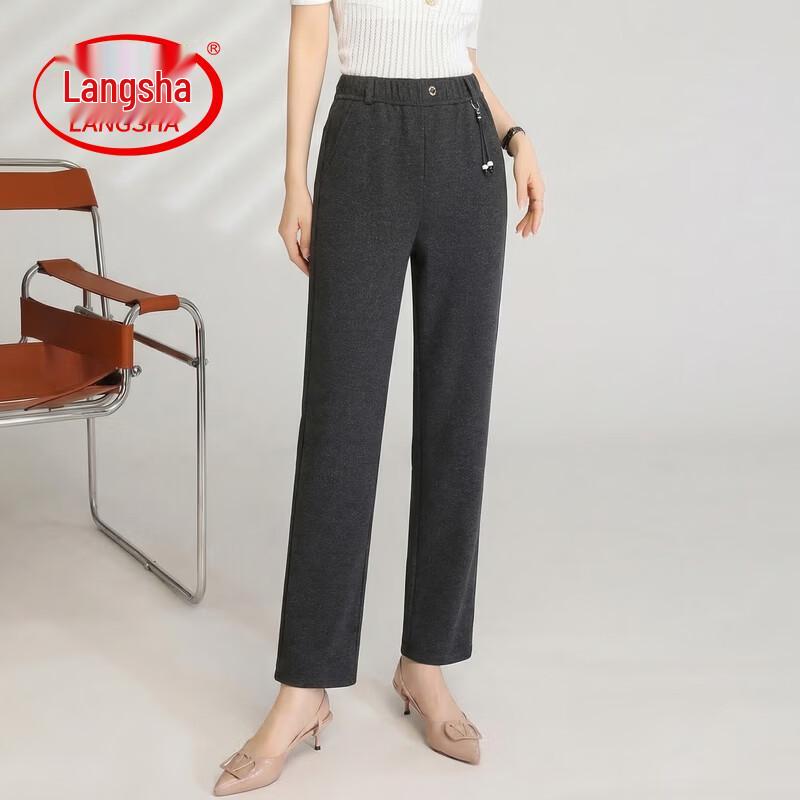 LangSha Women s Fashion Casual Wide-Leg Pants 2XL