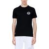 Emporio Armani FW22 Logo Embellished Crew Neck Short Sleeve T-Shirt Men Tops Black 3LPT38-PJCDZ-1200