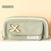 3 Layers Pencil Case Large Capacity Pen Bag Kawai Simple Style Pencil Pouch School Office Stationery Organizer Supplies