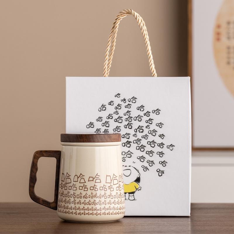 Premium Büro Tassenfilter Pärchenbecher Geschenk zum Eltern- oder Lehrertag Tee-Trennbecher Geburtstags-Souvenir