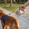 5M ABS Shell Retractable Dog Leash Multi Colors Dog Chain Bone Shape Leash  Pet Owner Use