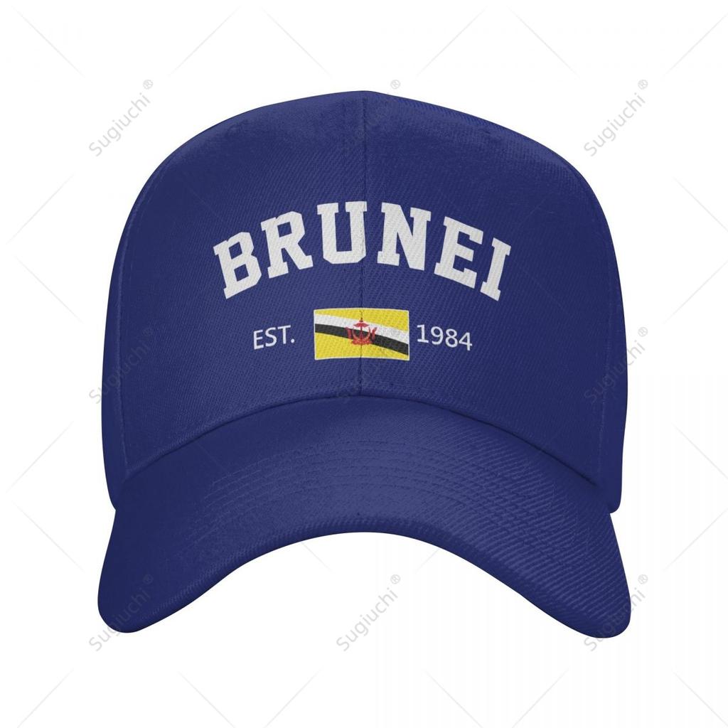 Unisex Baseball Cap Brunei EST Independence Day Wild Sun Shade Peaked Adjustable Outdoor Caps for Unisex Women