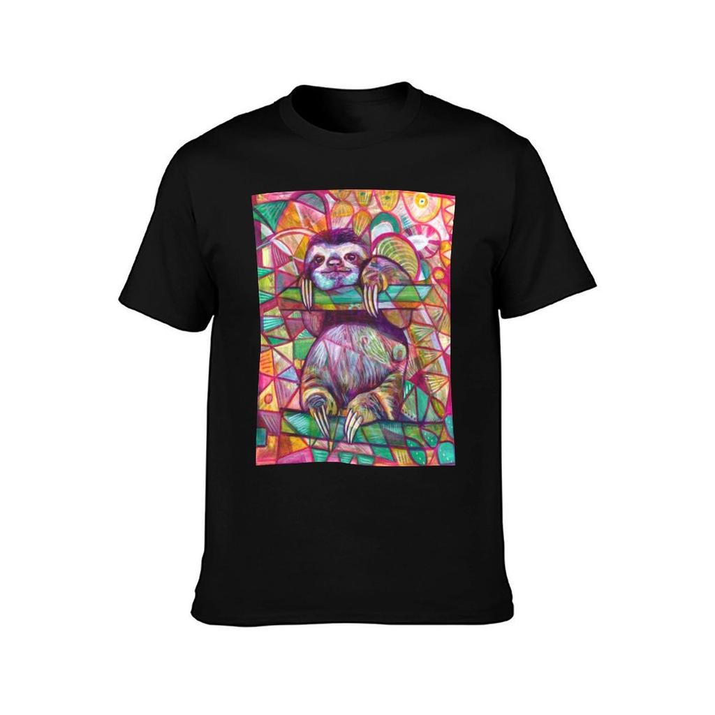 Sloth Love TShirt Essential T Shirt T Shirts for Man Cotton Soft TShirt