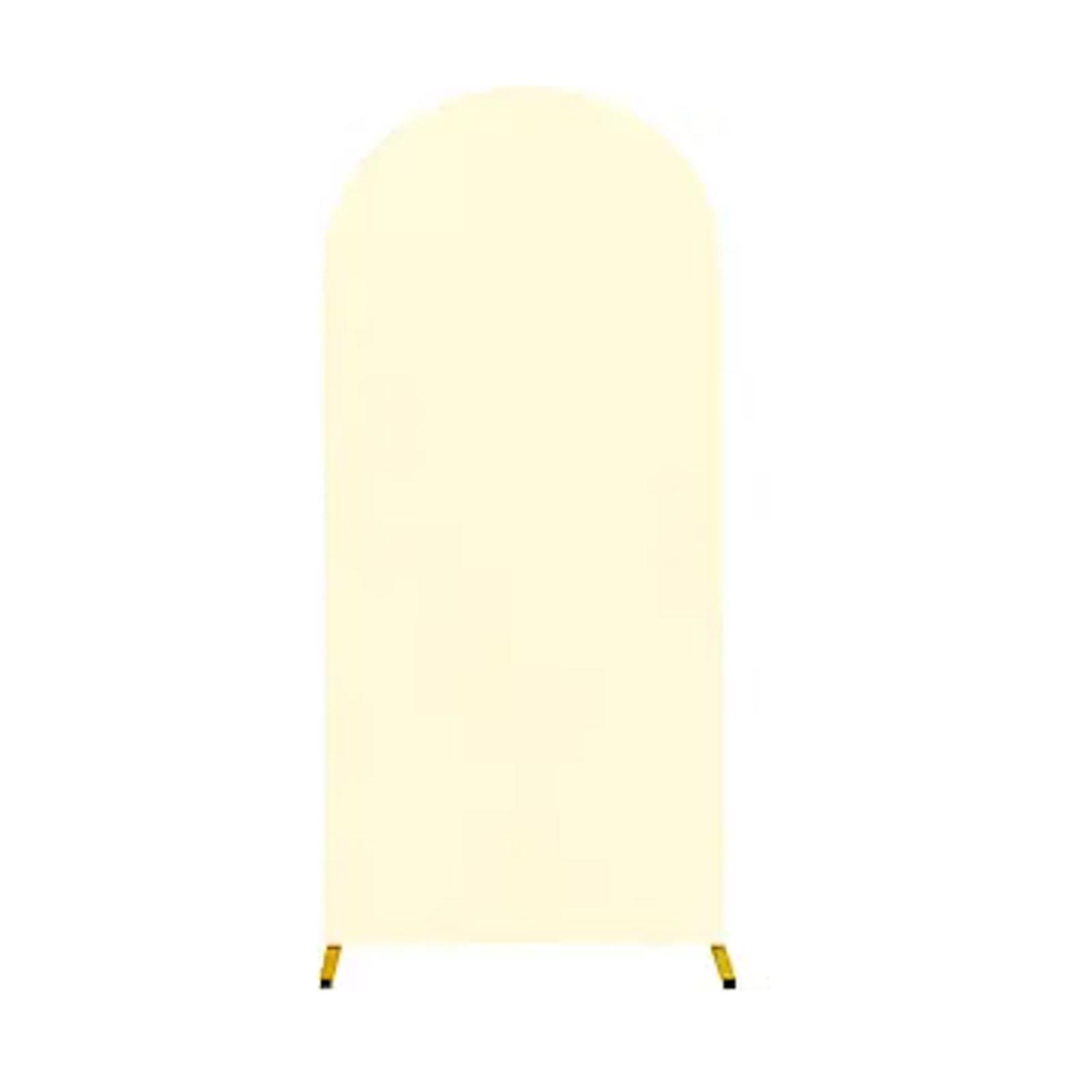 

Арка Чехол 6 футов Ткань для фона Эластичный U-образный полиуретановый стенд для воздушных шаров Тематическая свадьба Вечеринка Холл Light Yellow