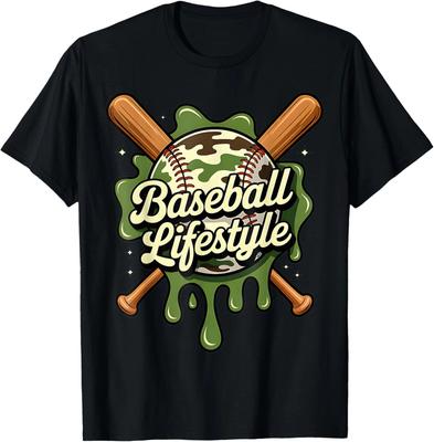 Baseball Life Style Apparel Youth Drip Sport Unisex T-Shirt