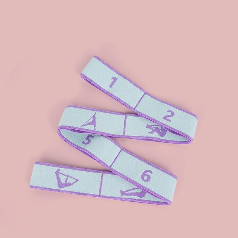 High Elastic Yoga Stretch Band Resistance Rope for Fitness Pilates Dance Gym Training Exercise Pull Rope with Durable Material