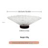 Elegant High-Footed Glass Fruit Bowl for Living Room - Stylish Candy Dish & Snack Display Plate
