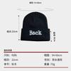 Star hat winter men's wool hat autumn and winter versatile pullover knitted hat warm pile cold hat women