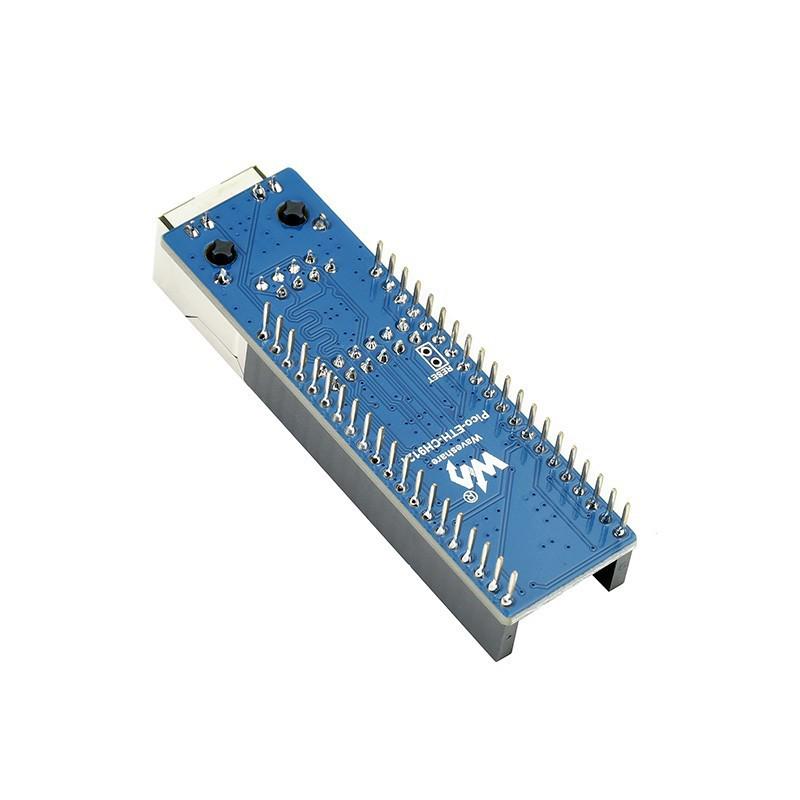 Raspberry Pi Pico Ethernet Expansion Board - 100M, Dual Channel, CH9121 Serial Communication.