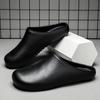 Fashion Summer Man Flip Flops 2024 New Solid Sandals Men Fashion Outside Thick Massage Non-slip Sole Bathroom Casual Beach Home Slipper
