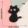 Originální výšivková nášivka kreslená animace kočka nálepka oděvní doplňky DIY ruční účet výšivka nálepka látková nálepka