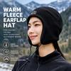 Cold Resistant Fleece Trapper Hat Warm Ear Protection Cold Resistant Hat  Outdoor Activities