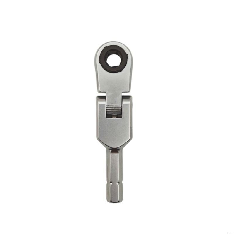 High Strength Alloy Mini Torques Ratchet Wrench 1/4 Adjustable Ratcheting Spanner