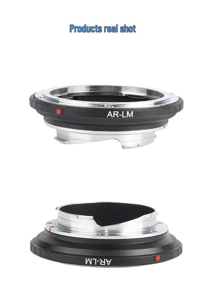 AR-LM Lens Adapter for KONICA AR Lenses To Leica M Bodies.
