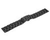 [Kai Tian] Deluxe Full Ceramic Watch Strap 22mm Black Replacement Watch Band Bracelet Men's Stainless Steel Buckle