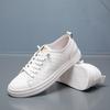 Genuine Leather Men's Shoes 2024 New Top Layer Cowhide Small White Shoes Casual Leather Shoes for Men Designer Loafers Shoe