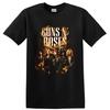 Guns N Roses Classic Hard Rock Band T Shirt W/ Guitar Drums Concert Fan Art Tee