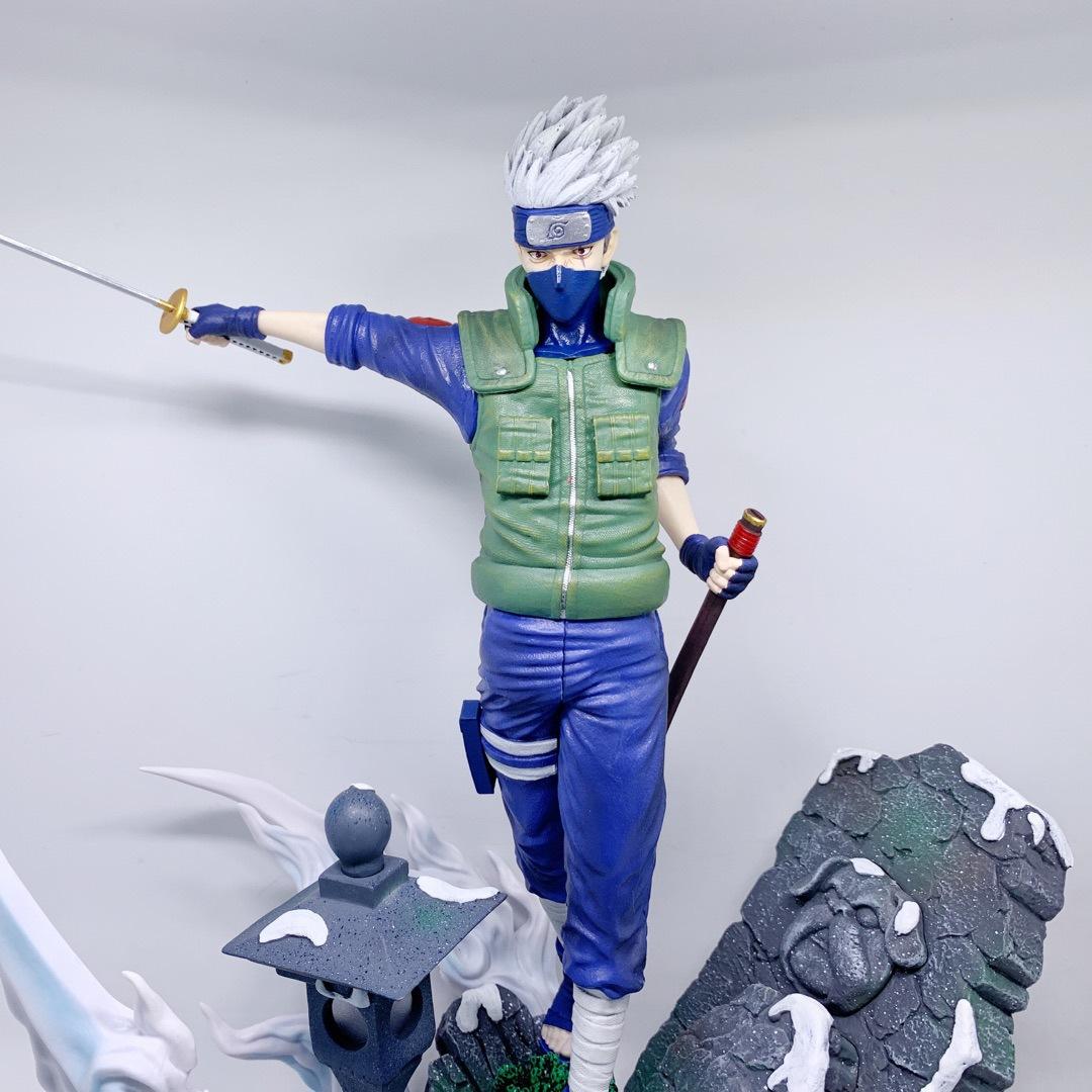 Coldplay Anime, Hokage GK Extra Large, Konoha Ninja, Kakashi, Glow, Statue Scene, Boxed Figure