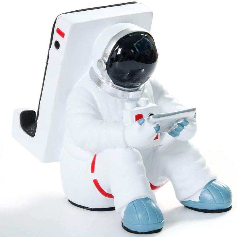 Astronaut Resin Phone & Tablet Stand - Creative Desktop Holder
