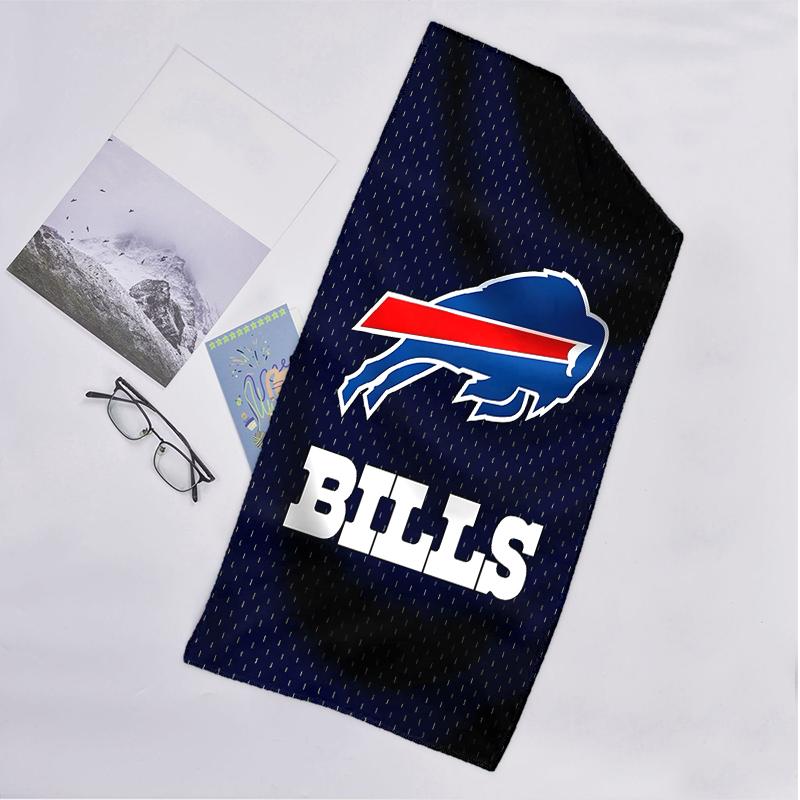 Bills Team Fashion Beach Towel: Ideal for Summer Adventures Soft, Absorbent and Quick Drying Suitable for Swimming and Bathing