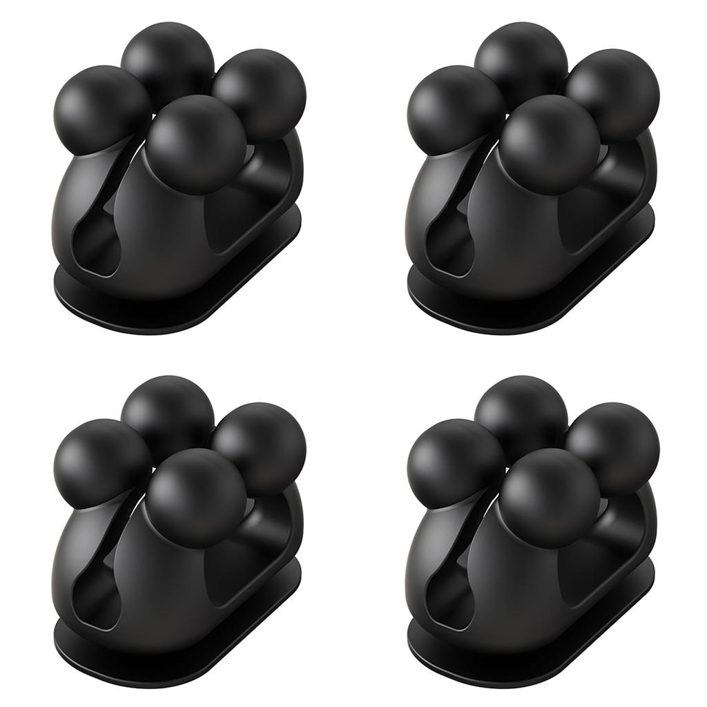 4 szt. Mocne Samoprzylepne Silikonowe Haczyki Ścienne Samoprzylepne Silikonowe Haczyki Wieszaki Ścienne Do Wygodnego Przechowywania W Dowolnym Pomieszczeniu