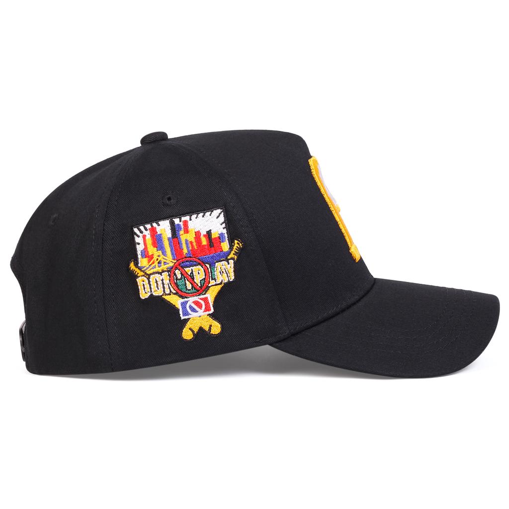 Adjustable Letter P Embroidered Baseball Cap for Couple Outdoor Leisure Travel Spring Autumn Unisex