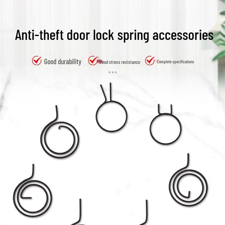 Universal Anti-Theft Door Lock Handle with Double Quick Return Spring