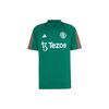 Manchester United Tiro 23 Training Jersey Color Block Letter Print Short Sleeve Football Shirt Men Tops Green IQ1527
