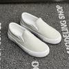 2025 Spring Mesh Breathable White Flat Shoes Women's Non Slip Sports Casual Shoes Lace-up Comfortable Slip On Vulcanized Shoes